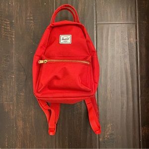 Red Herschel Backpack (Small)